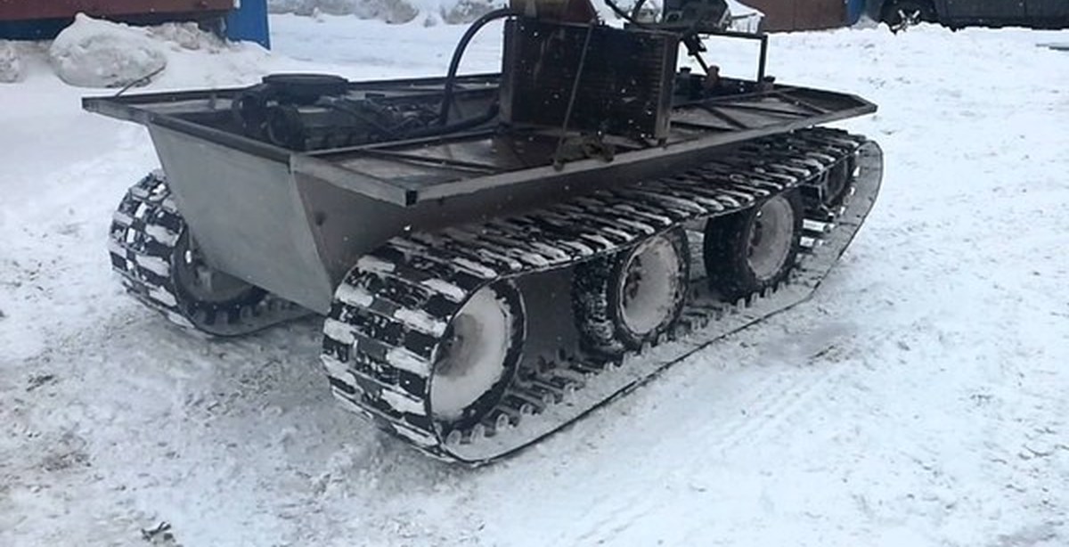 Самодельные вездеходы на гусеничном ходу Самодельные вездеходы на гусеничном ходу