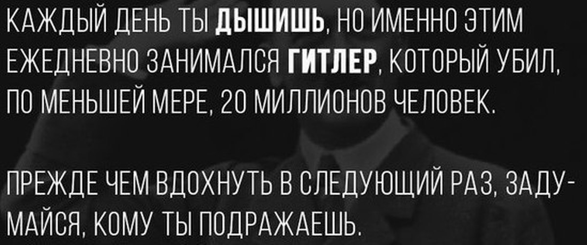 Закон годвина это. Задумайся кому ты подражаешь. Гитлер убил 85 миллионов человек. Гитлер воздух Мем. Ты тот кому ты подражаешь.